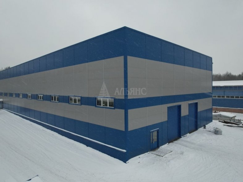 Производственный цех из сэндвич панелей - фото 2