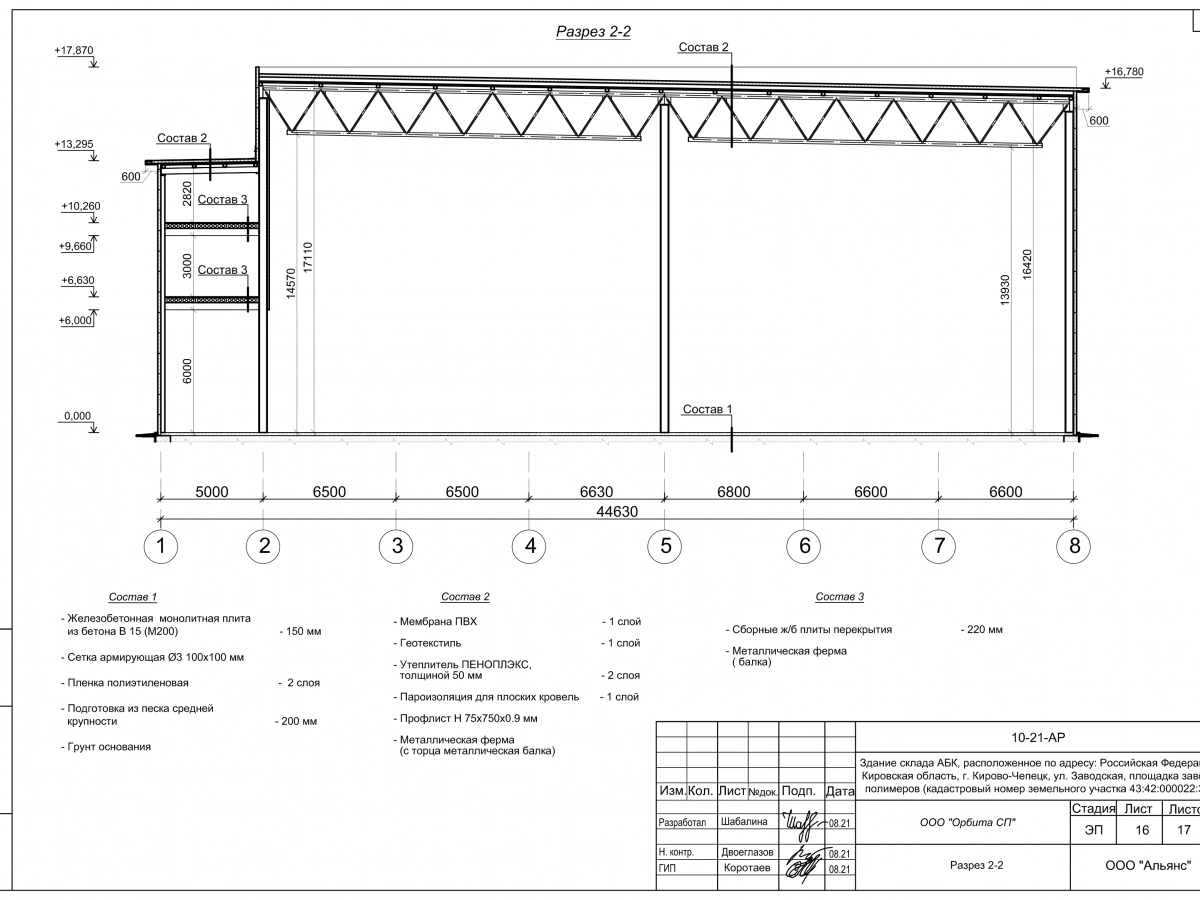 3D визуализация Склад-ангар из сэндвич-панелей - фото 30